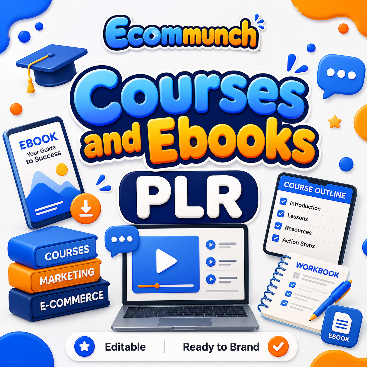 Courses and Ebook PLR
