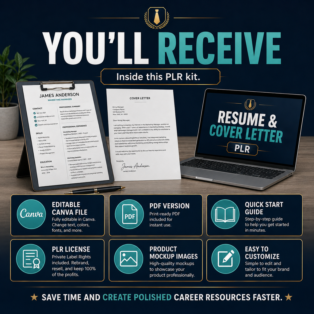 Resume & Cover Letter Kit