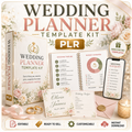 Wedding Planner Template Kit PLR Bundle