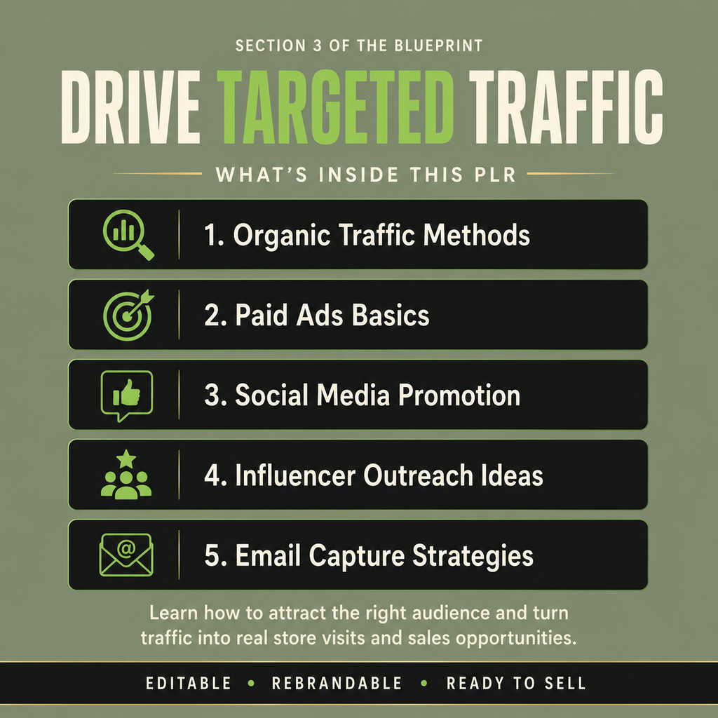 The Dropshipping Success Blueprint PLR
